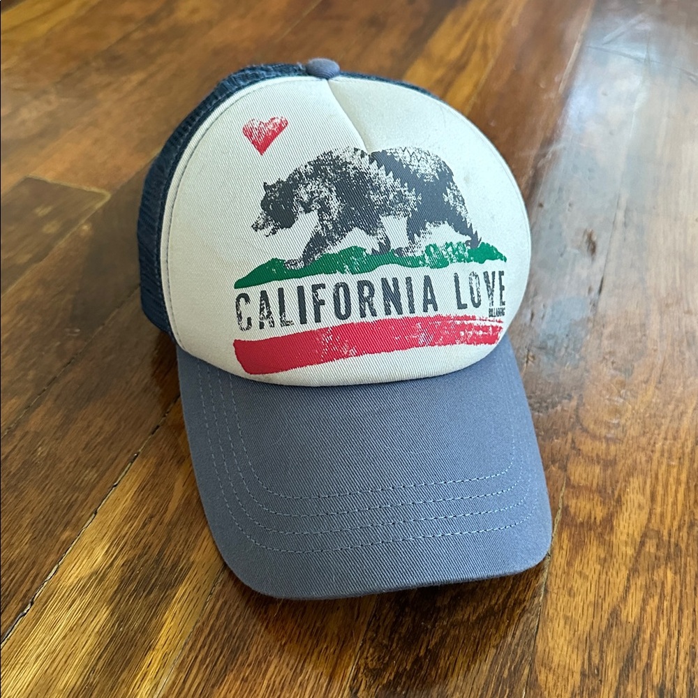 Billabong Blue Trucker Hat